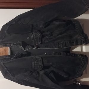 Vintage Black Levi Jean jacket